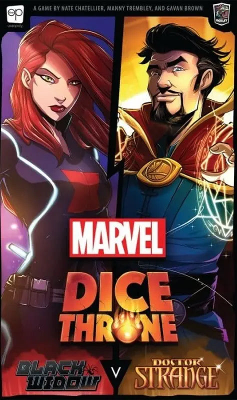 Marvel Dice Throne Black Widow & Doctor Strange
