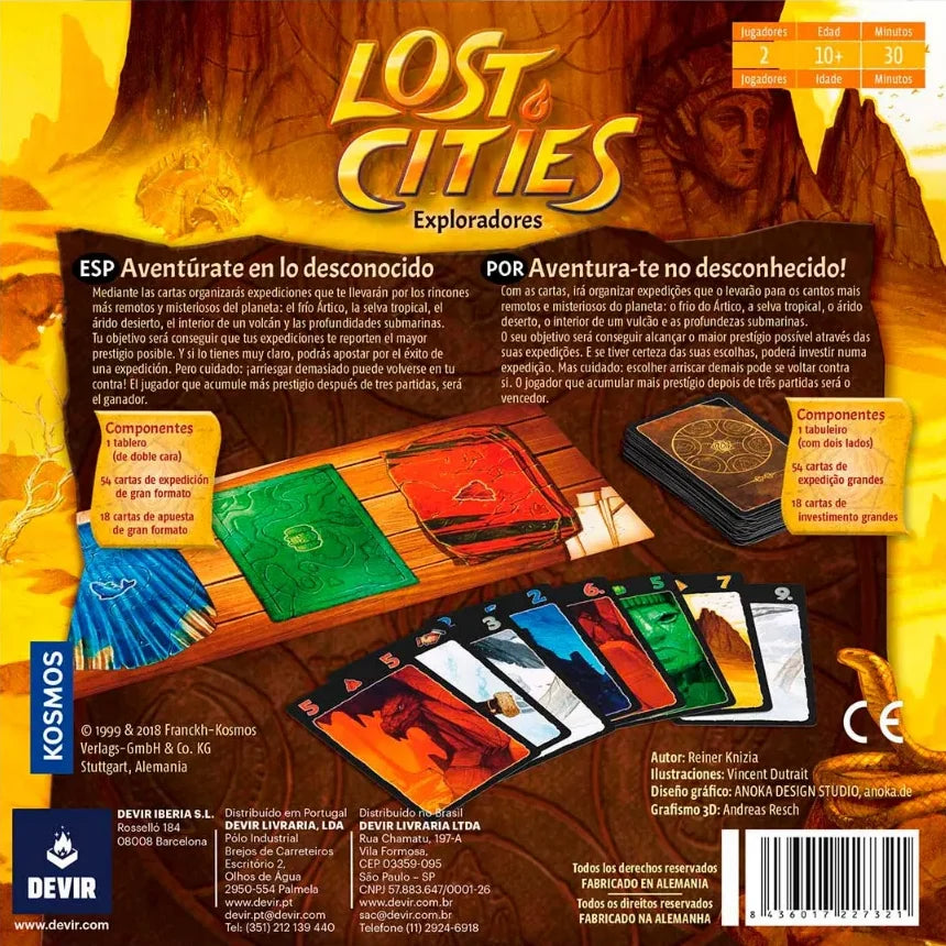 Lost Cities: Exploradores