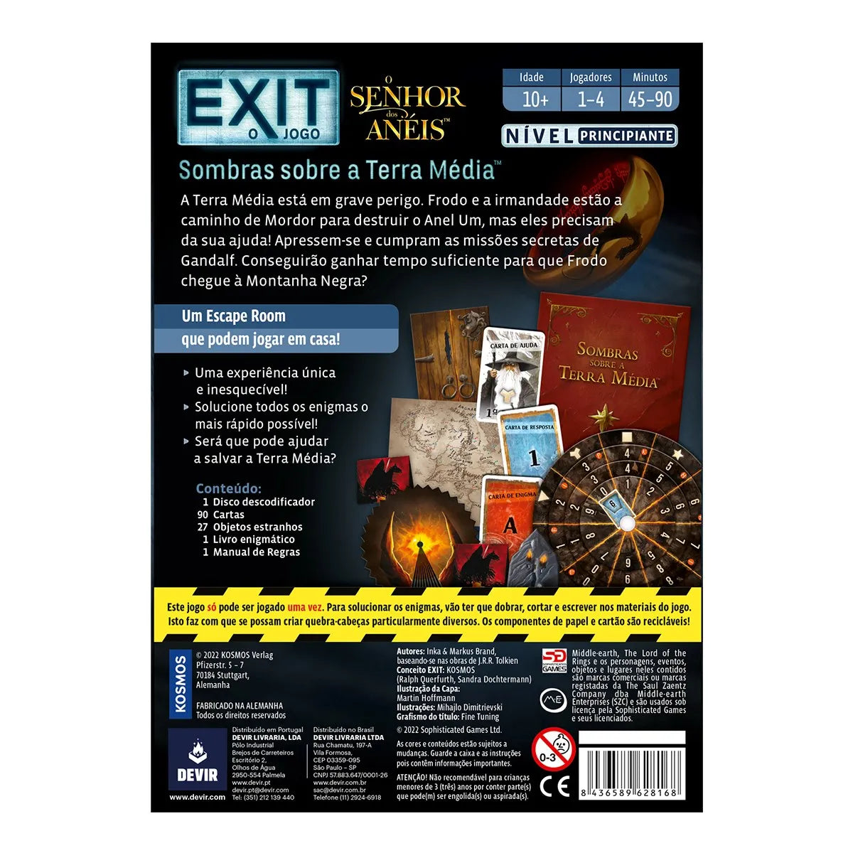 Exit: Senhor dos Anéis Sombras sobre a Terra Média