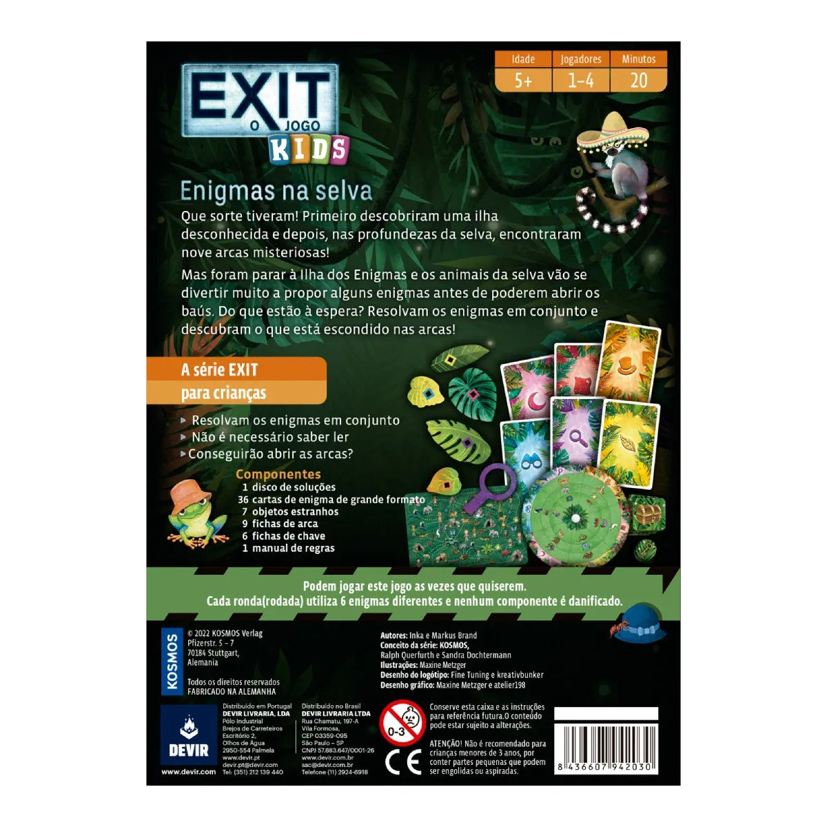 Exit Kids: Enigmas da Selva