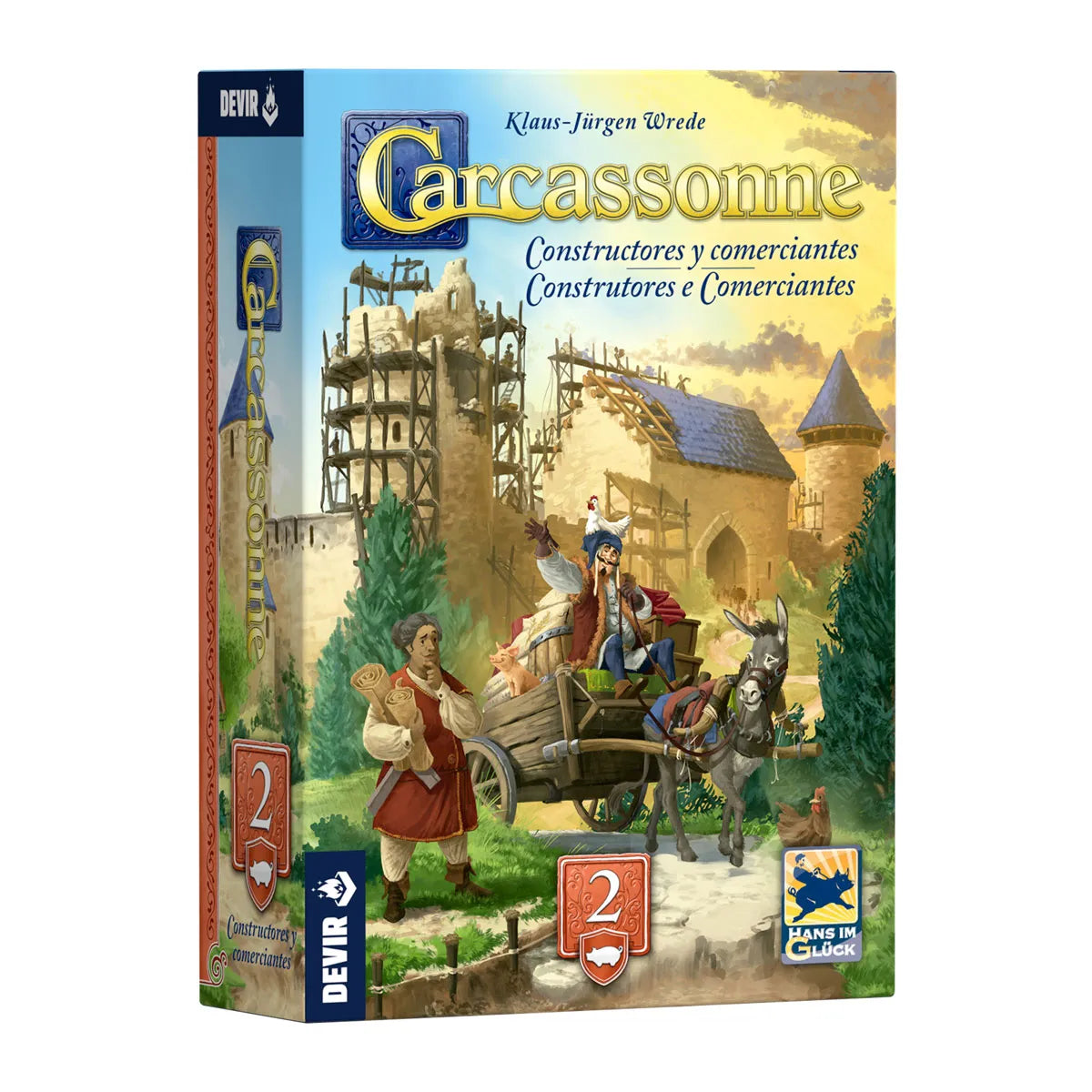 Carcassonne Expansão 2: Construtores e Comerciantes