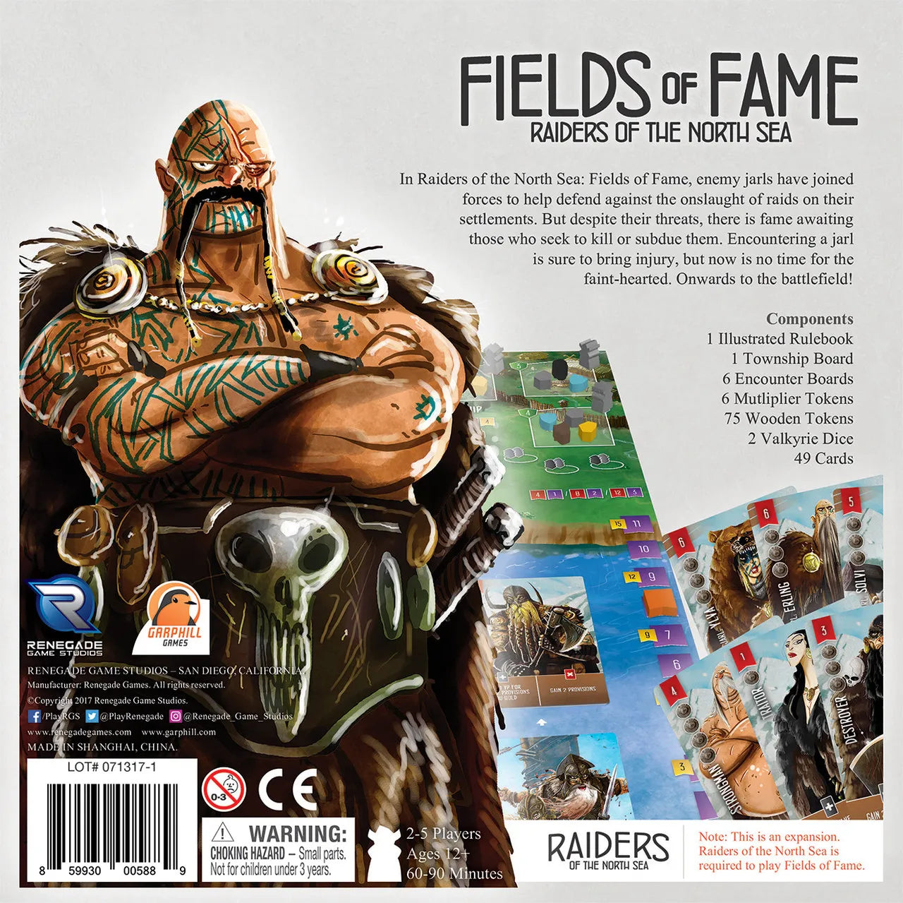 Raiders of the North Sea: Fields of Fame (Dano ligeiro)