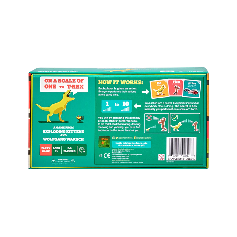 On a Scale of One to T-Rex