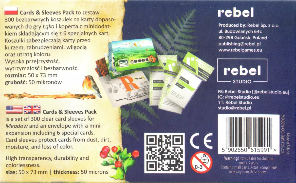 Meadow: Cards & Sleeves Pack