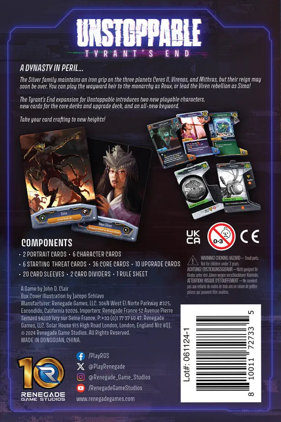 Unstoppable: Tyrant's End