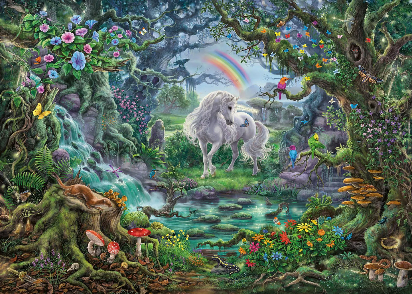 Ravensburger EXIT Puzzle - O Unicórnio