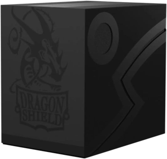 Dragon Shield Deckbox - Double Shell Shadow Black