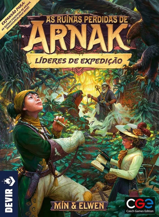 As Ruínas Perdidas de Arnak: Líderes de Expedição