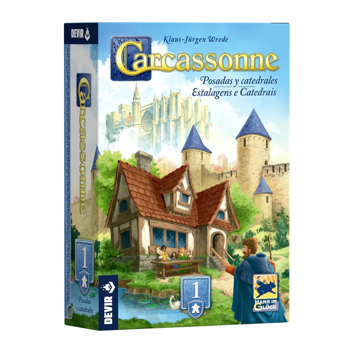 Carcassonne Expansão 1: Estalagens e Catedrais