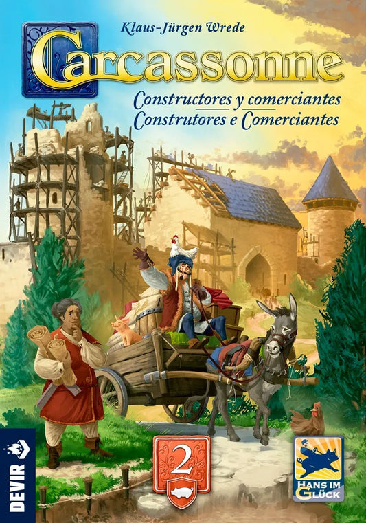 Carcassonne Expansão 2: Construtores e Comerciantes