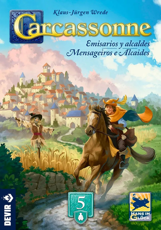 Carcassonne Expansão 5: Mensageiros e Alcaides