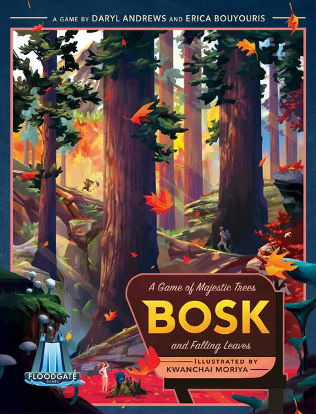 FLOODGATE GAMES BOSK(ボスク) ボードゲーム Bosk - Jogo de Tabuleiro Abstrato | Floodgate Games – Salta da Caixa