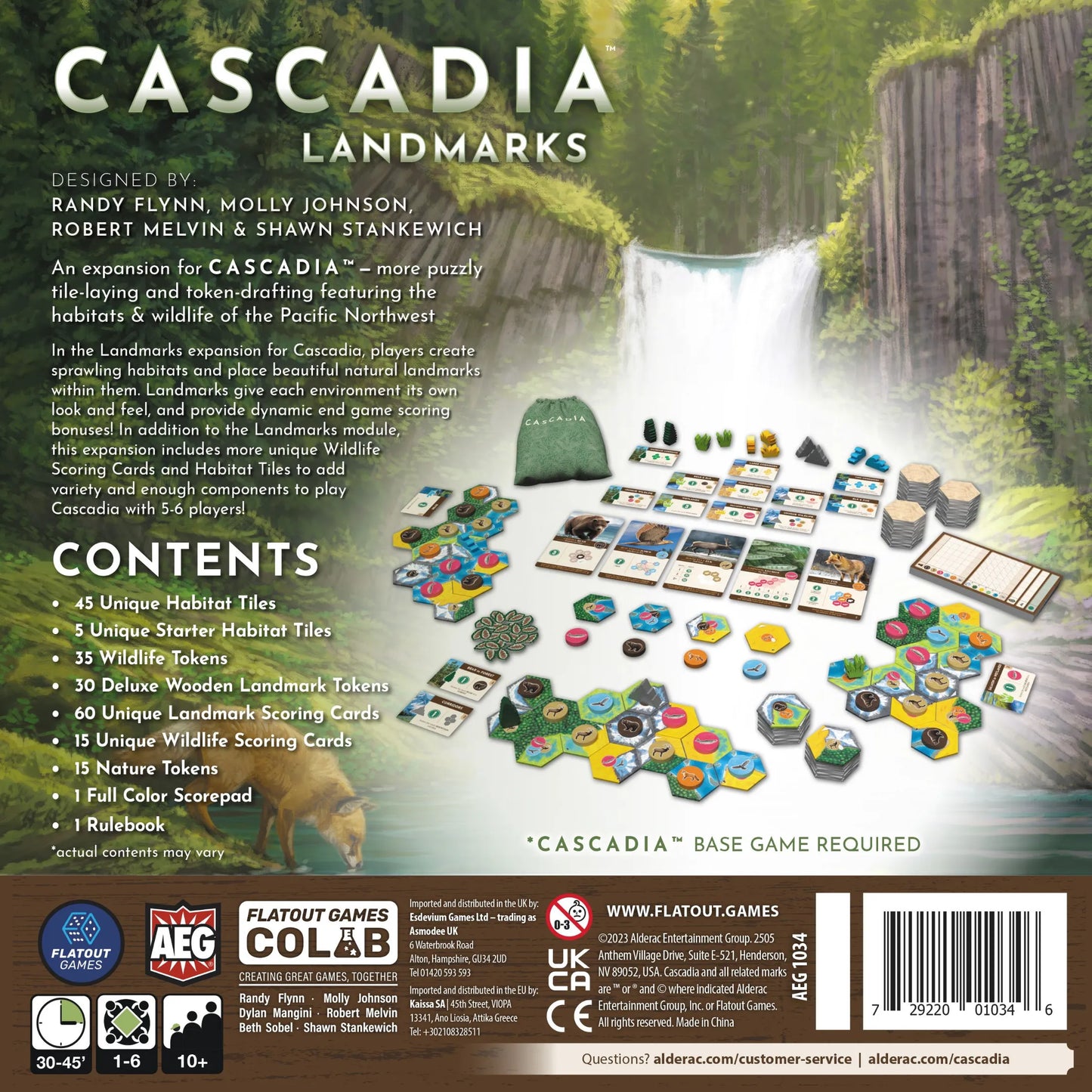 Cascadia: Landmarks