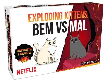 Exploding Kittens: Bem Vs Mal