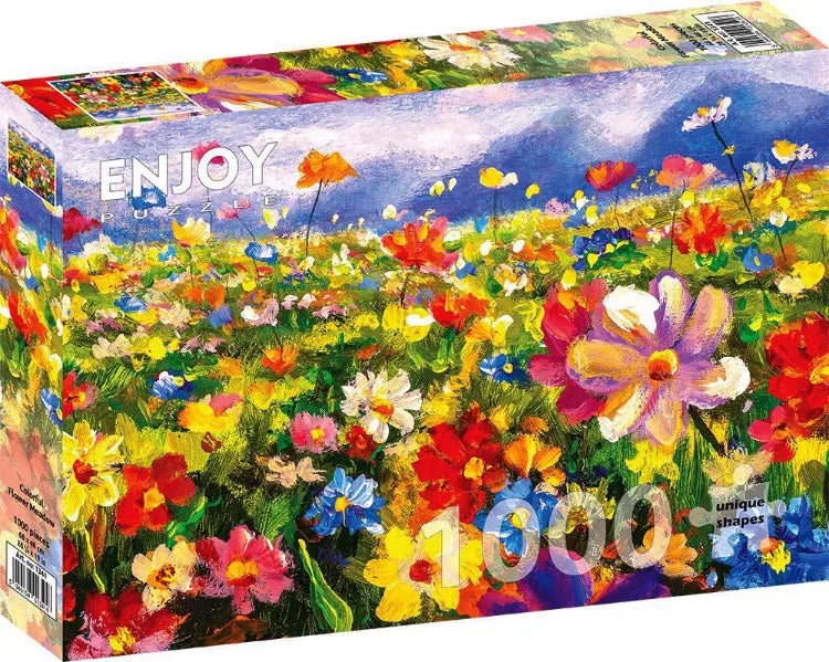 Enjoy Puzzle - Colorful Flower Meadow