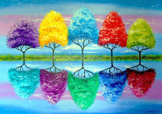 Enjoy Puzzle - Each Tree Has Its Own Colorful History