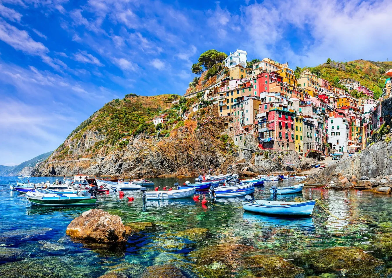 Enjoy Puzzle - Riomaggiore, Cinque Terre, Italy