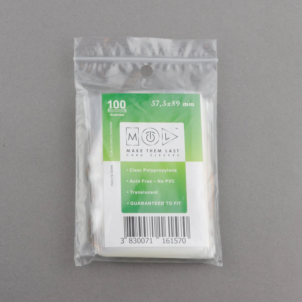 MTL Sleeves 57,5x89mm (100)