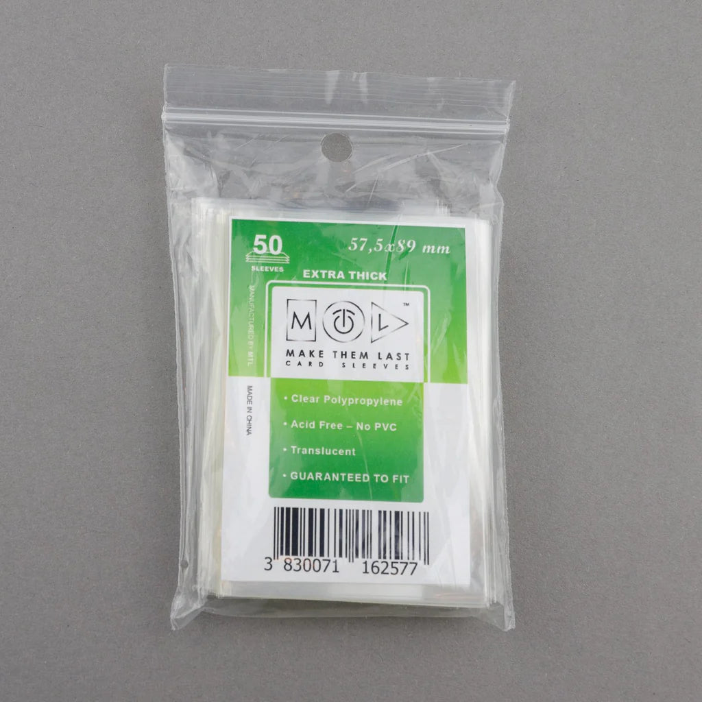 MTL Extra Thick Sleeves 57,5x89mm (50)
