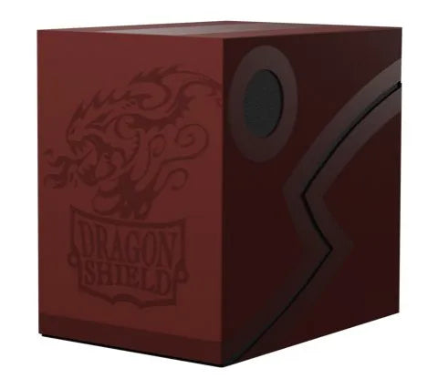 Dragon Shield Deckbox - Double Shell Shadow Blood Red