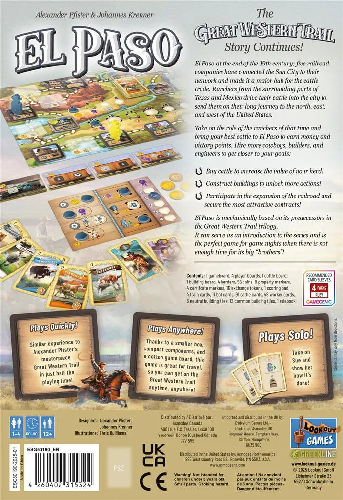 Great Western Trail: El Paso