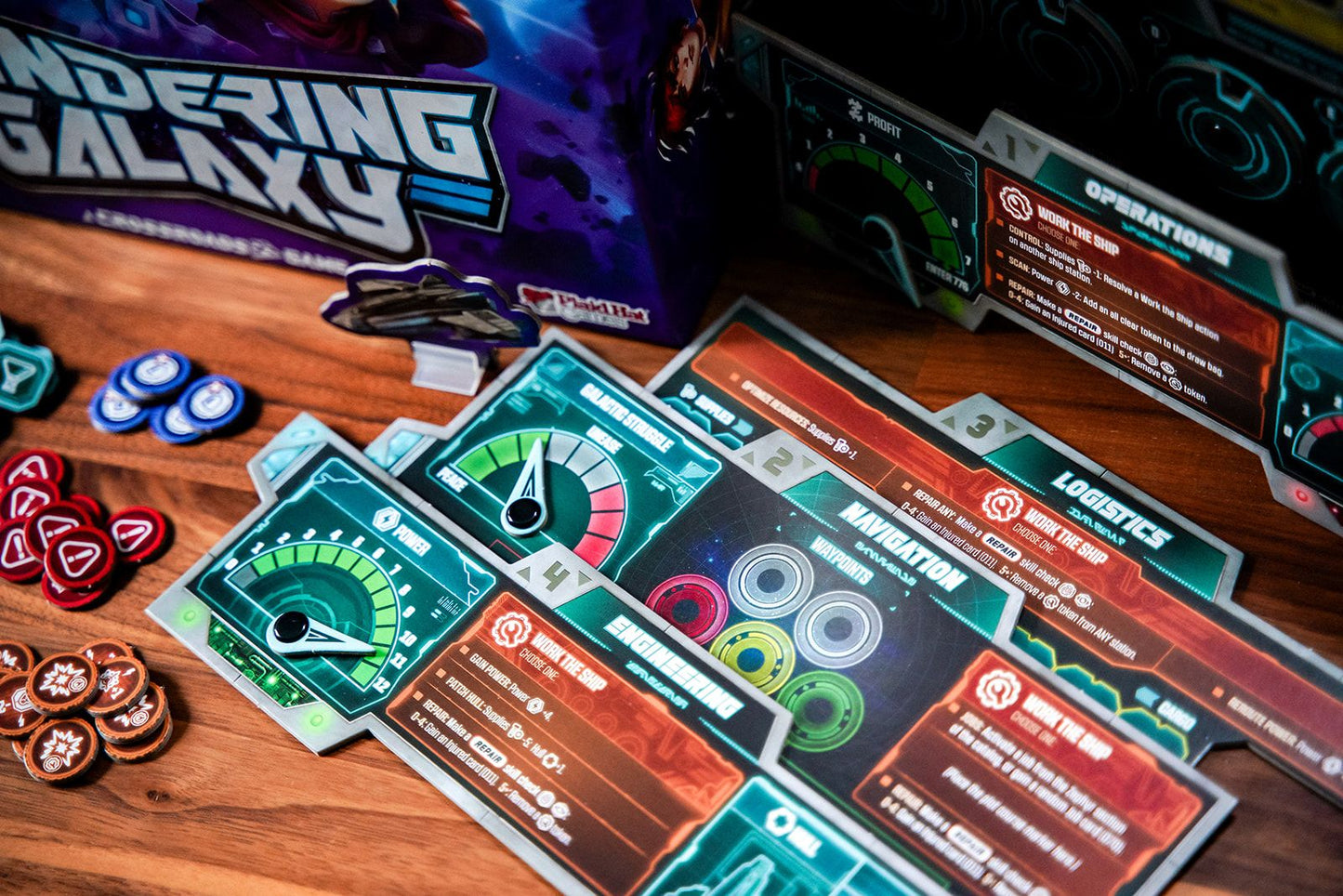 Wandering Galaxy: A Crossroads Game