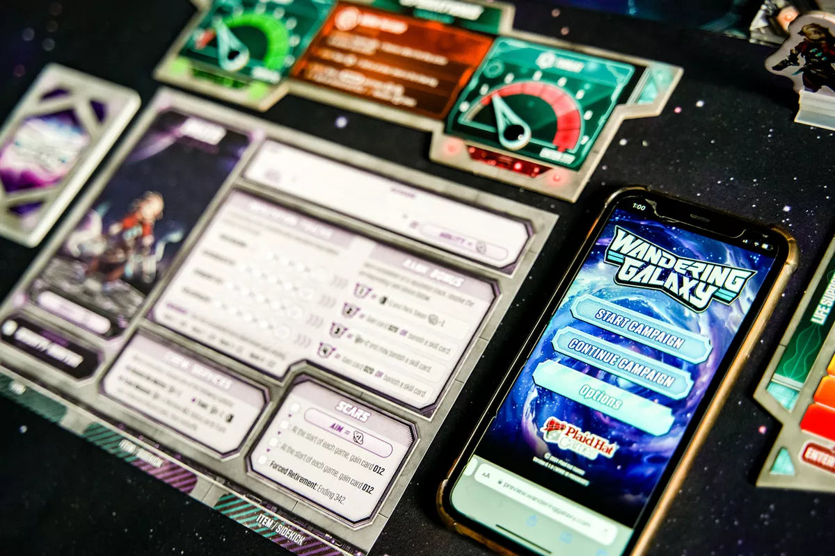 Wandering Galaxy: A Crossroads Game